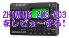 低価格・高性能・中華ラジオ ZHIWHIS ZWS-603をレビューする！